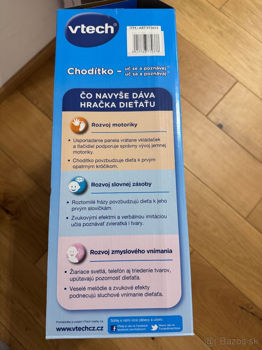 Vtech Chodítko - Uč sa a poznávaj SK - 3