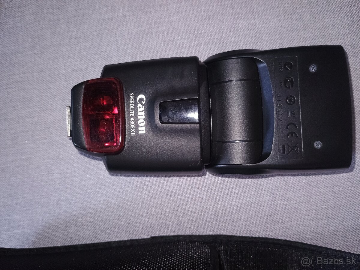 Canon blesk speedlite 430EX II+ odpaľovače king - 3
