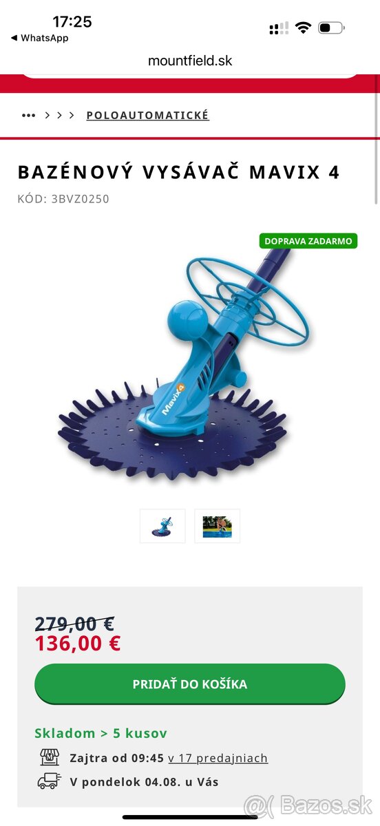 Bazénový vysávač - 3