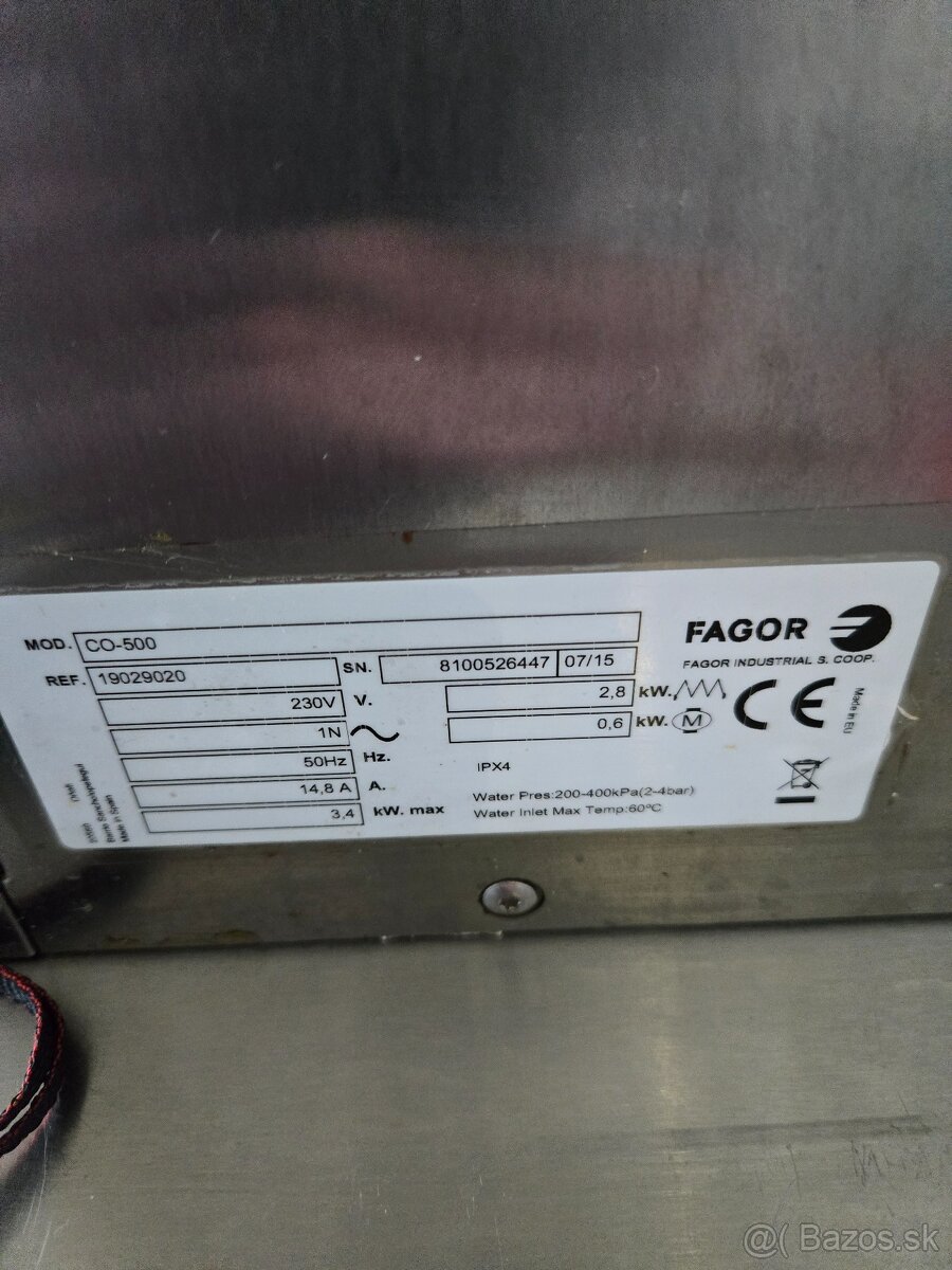 Fagor profi umývačka - 3