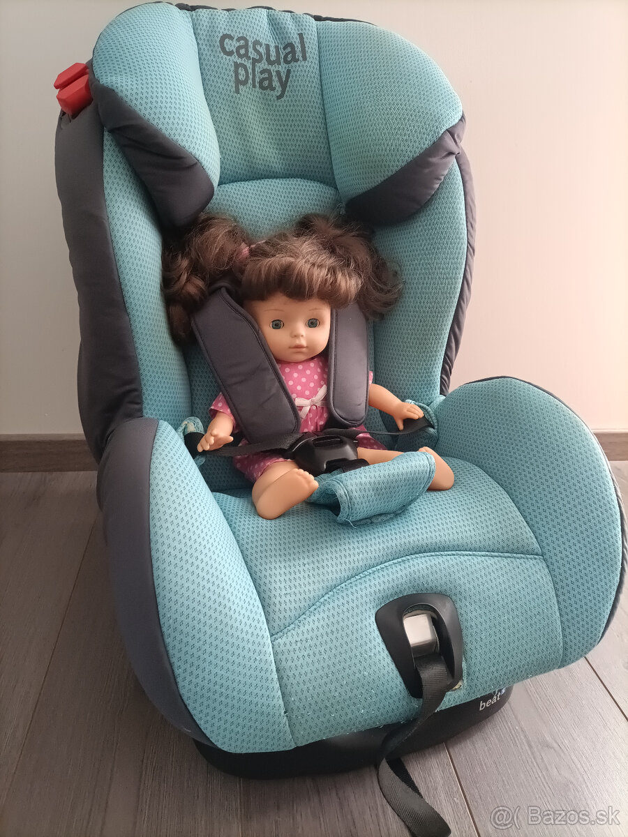 Polohovateľná detská autosedačka 9-25kg Beat S - 3