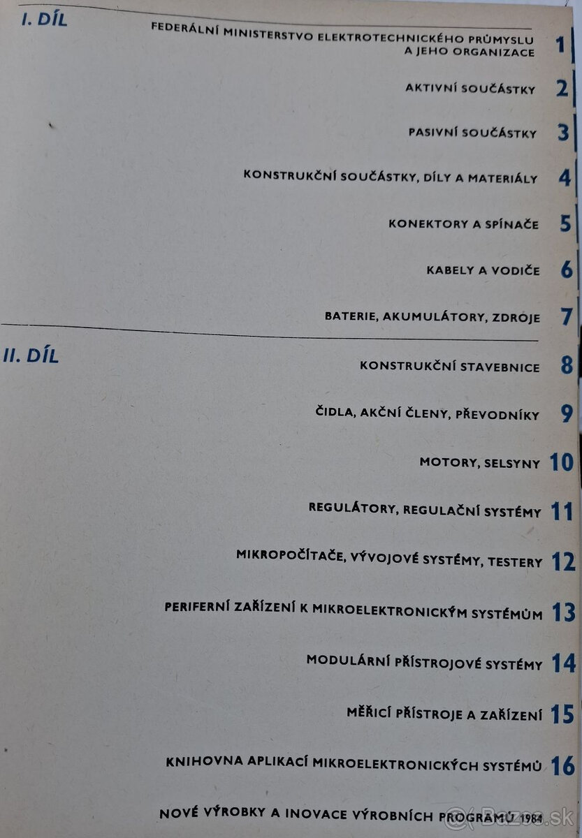 Darujem katalog elektronických součástek Tesla - 3