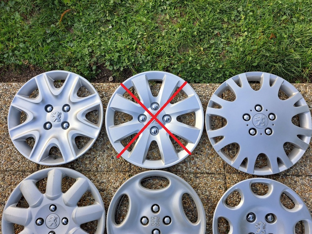 PUKLICE PEUGEOT R14, R15, R16 - 3