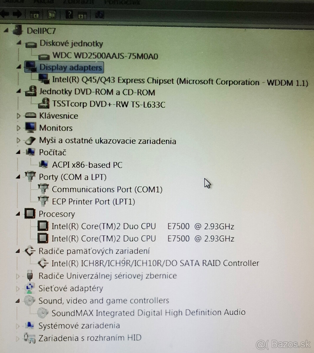 Predam PC zostavu Dell - 3