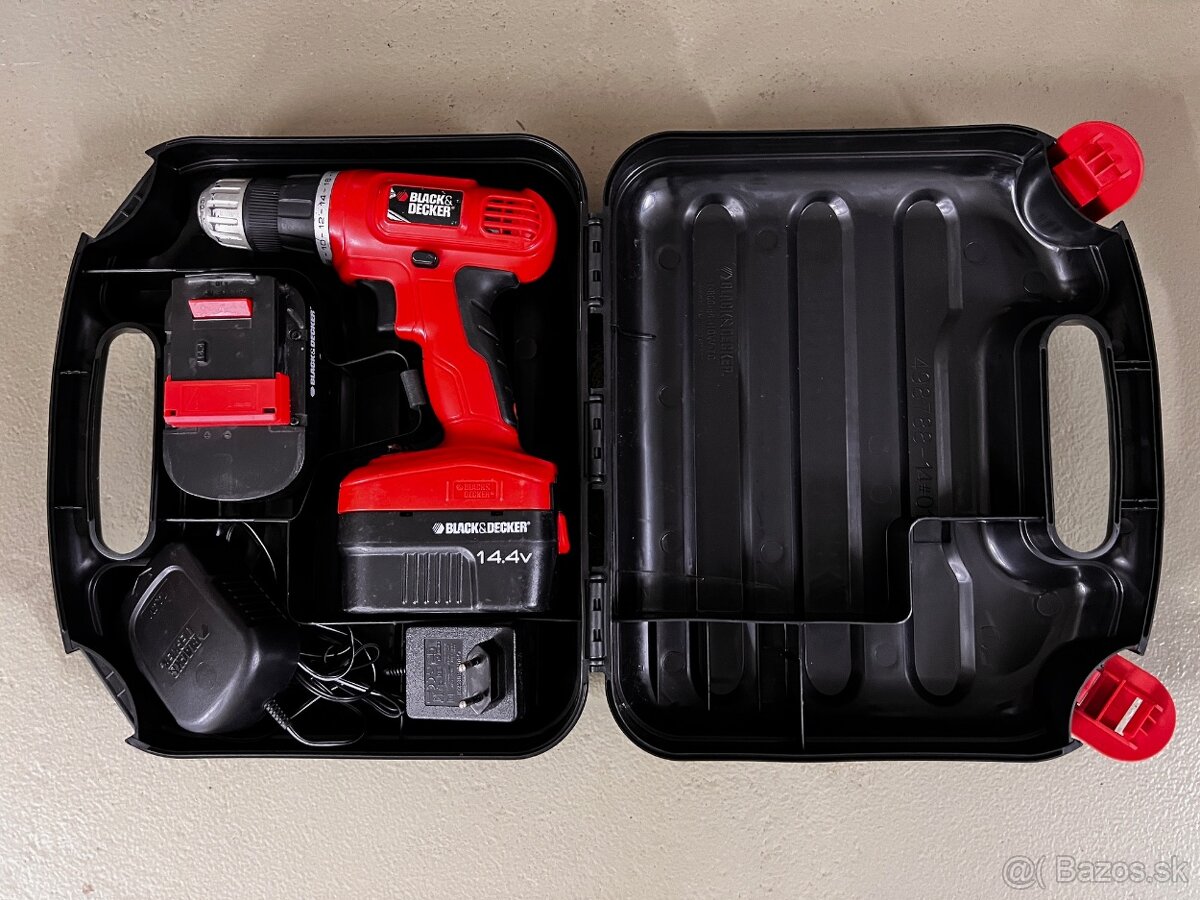 Black & Decker akumulátorový skrutkovač EPC14 ABK - 3