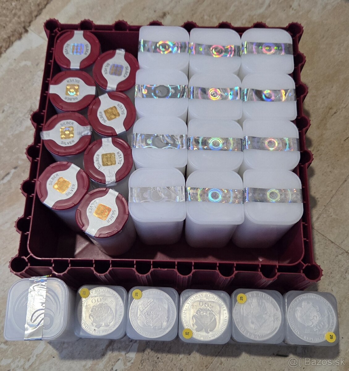 Investičné striebro Box 500 Oz - 3