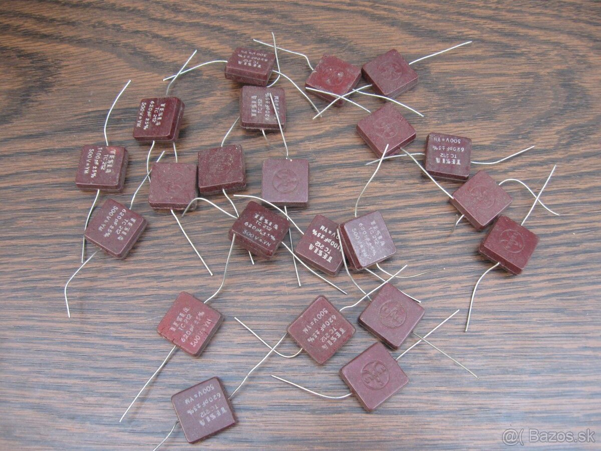 Kúpim staré kondenzátory - 3