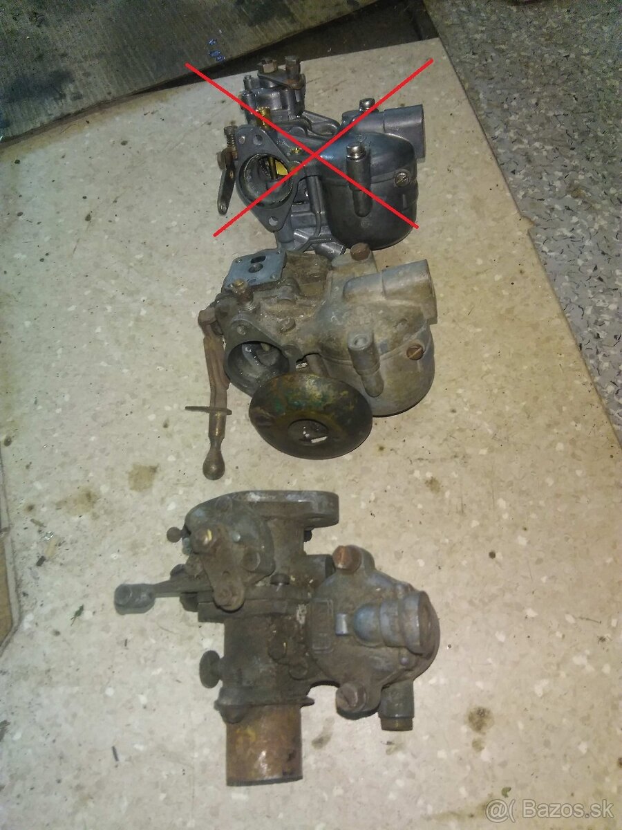 Karburátor SOLEX 26 UAHD a Jikov 30 - 3