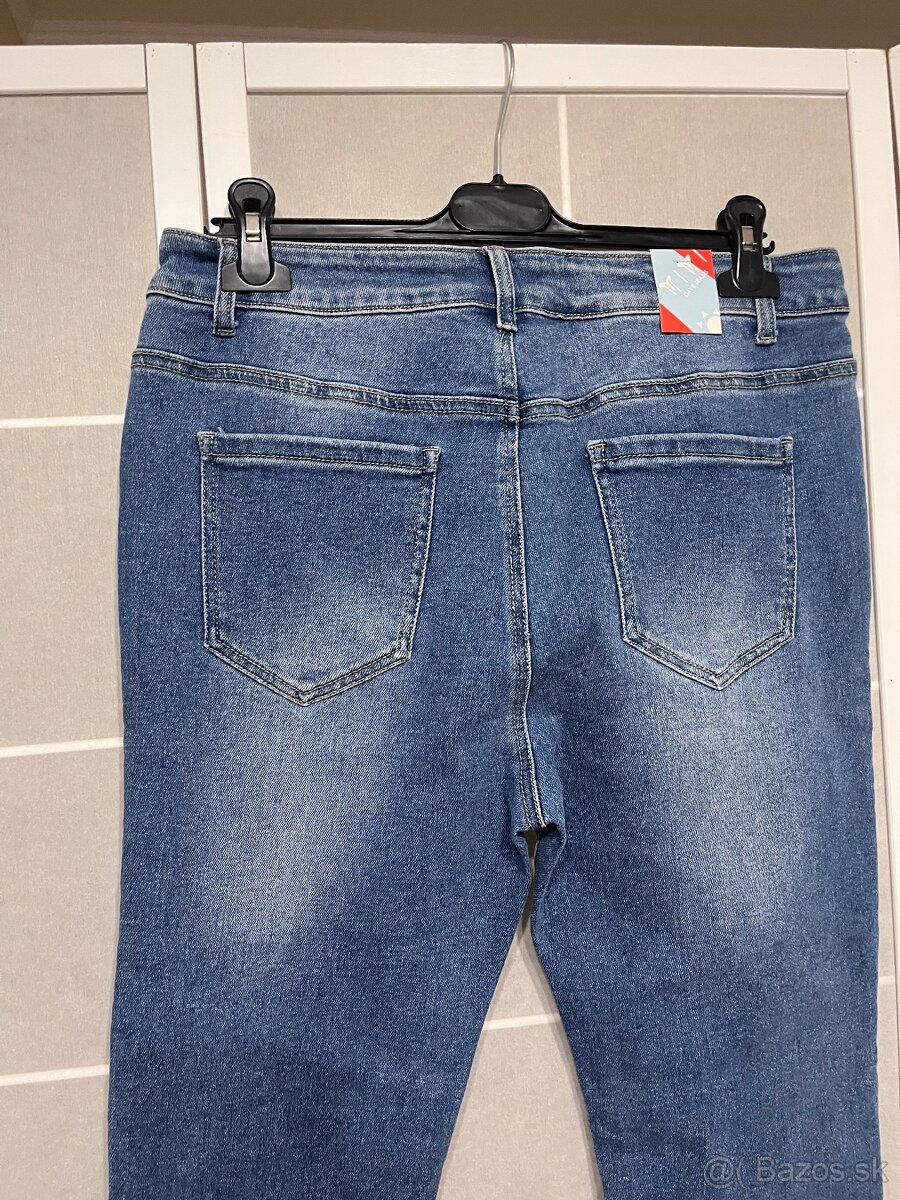 Dámske modré rifle - 3