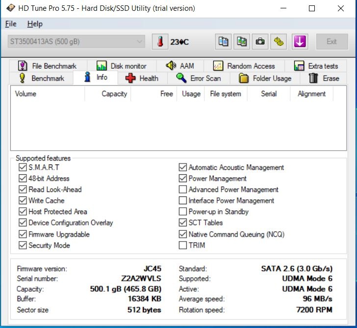 Predam 3.5" 500GB HDD Hard disk Seagate Model: ST3500413AS - 3