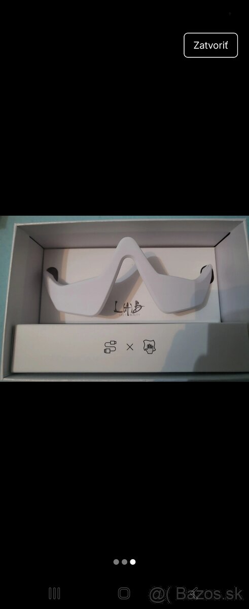 Kozmetické okuliare s LED svetlom LAB - 3