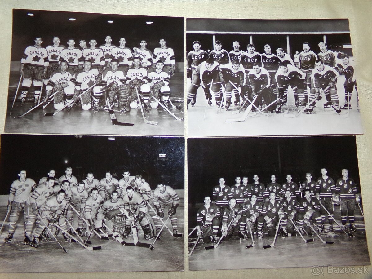ZBIERKOVÉ POHĽADNICE HOKEJOVÝCH REPRE 1959 - 3