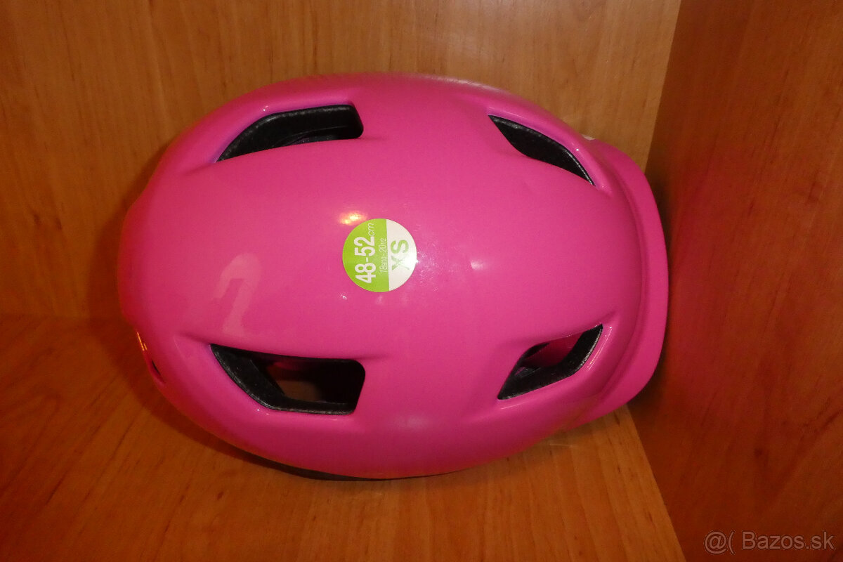 Detská prilba 48-52 cm ružová - 3