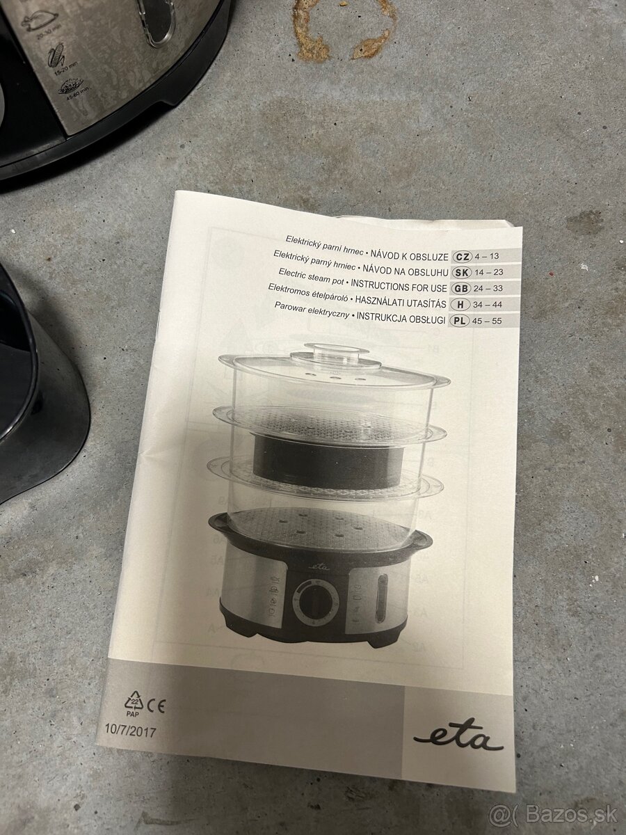 Parný hrniec ETA - 1krat pouzity - 3