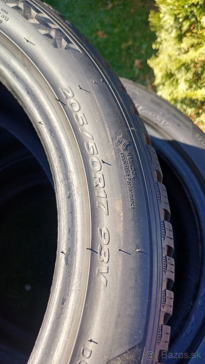 205/50 r17 zimné pneumatiky, Hankook - 3