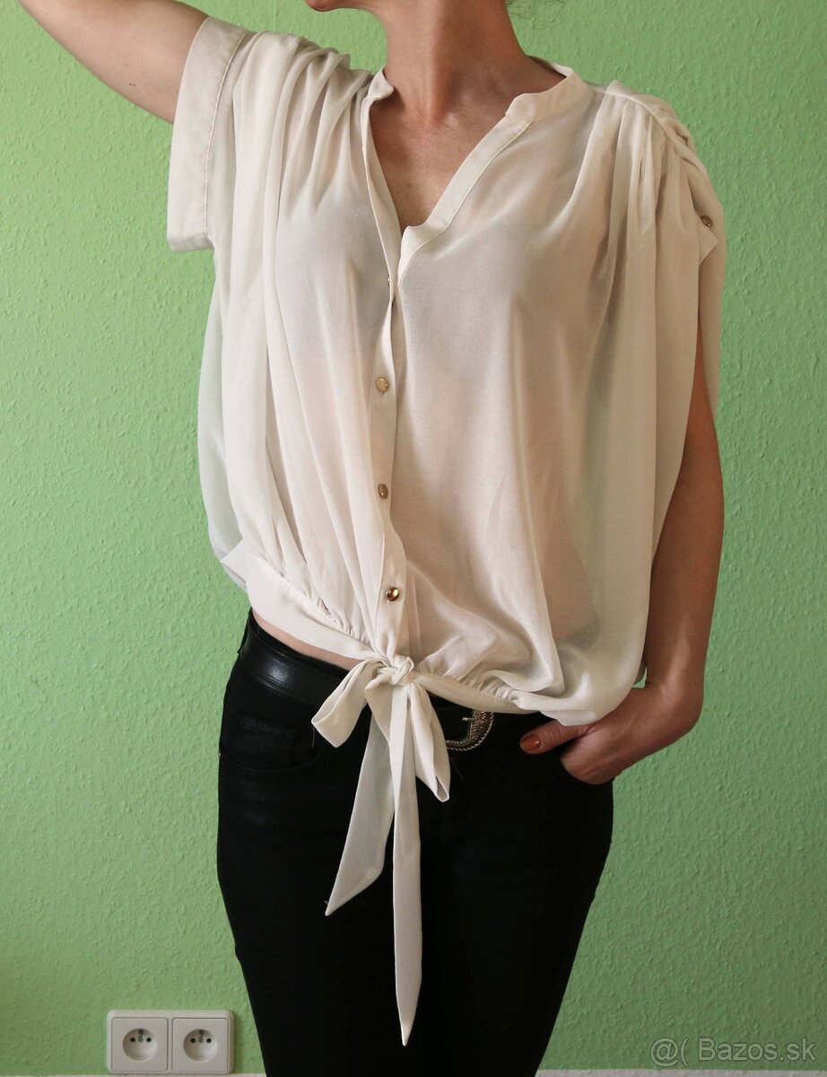 Transparentná blúzka Atmosphere veľ.L - 3