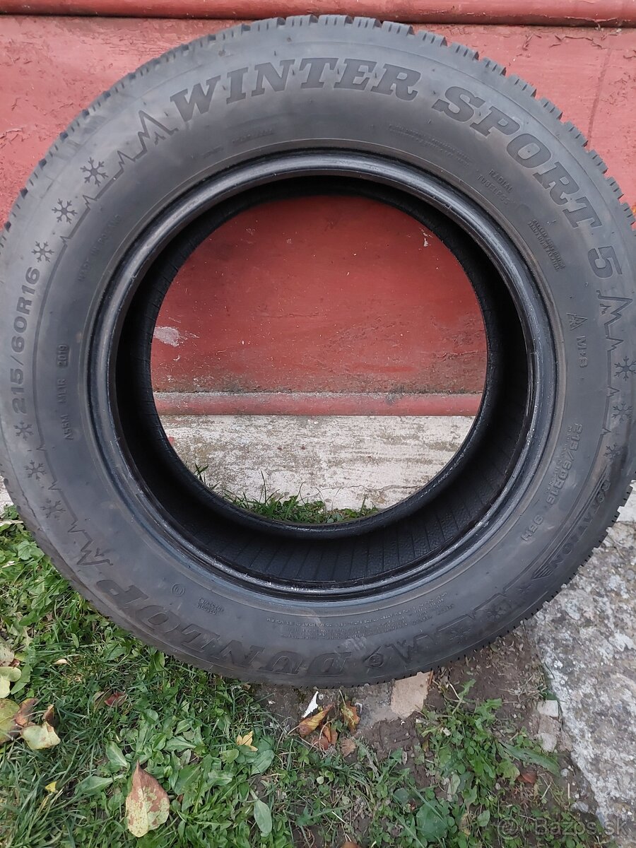 Zimne pneu Dunlop Winter Sport 215/60/R16 95H - 3