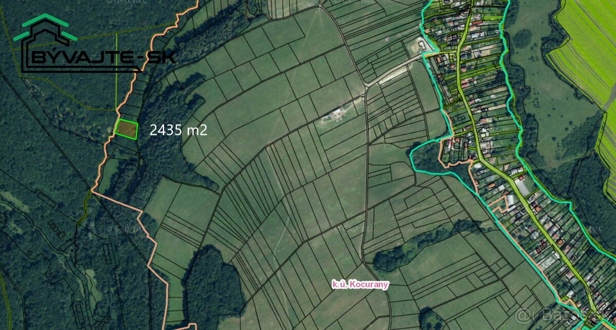 Pozemky v extraviláne obce Kocurany pri Bojniciach - 3