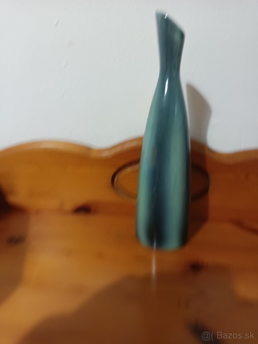 Retro keramická zberateľská váza Kravsko - 3
