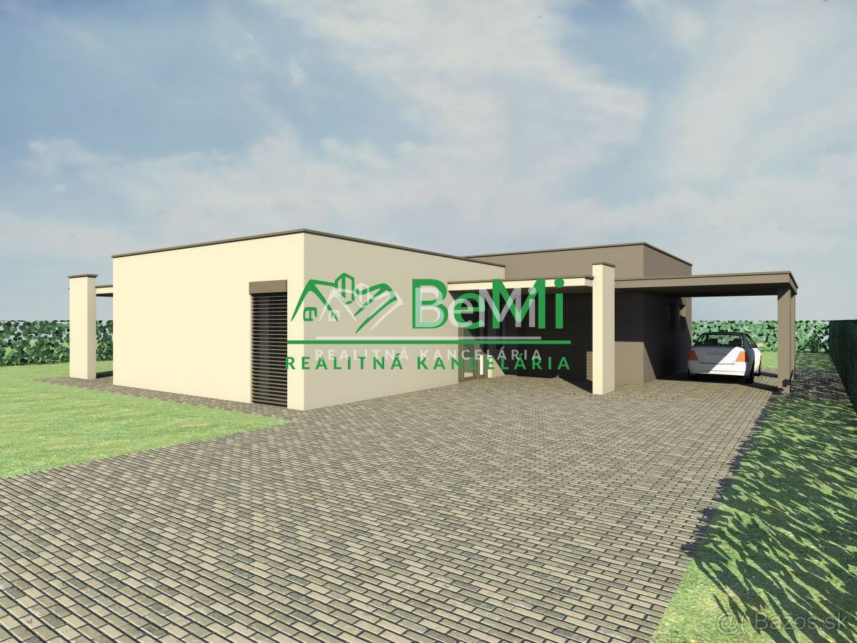 Moderná, 4 - izbová novostavba s garážou (vo výstavbe) na po - 3