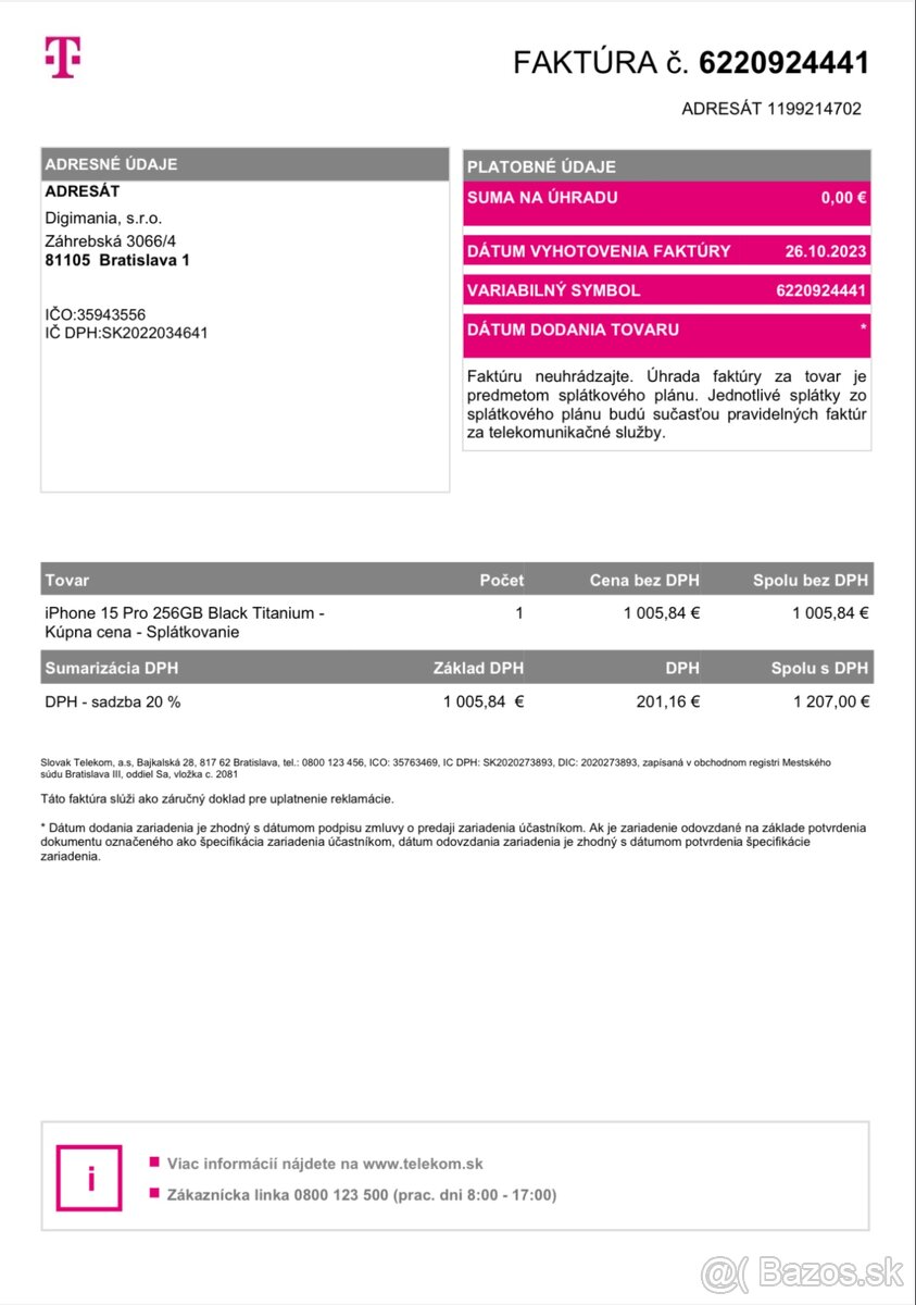 TOP iPhone 15 Pro, 256gb - 3