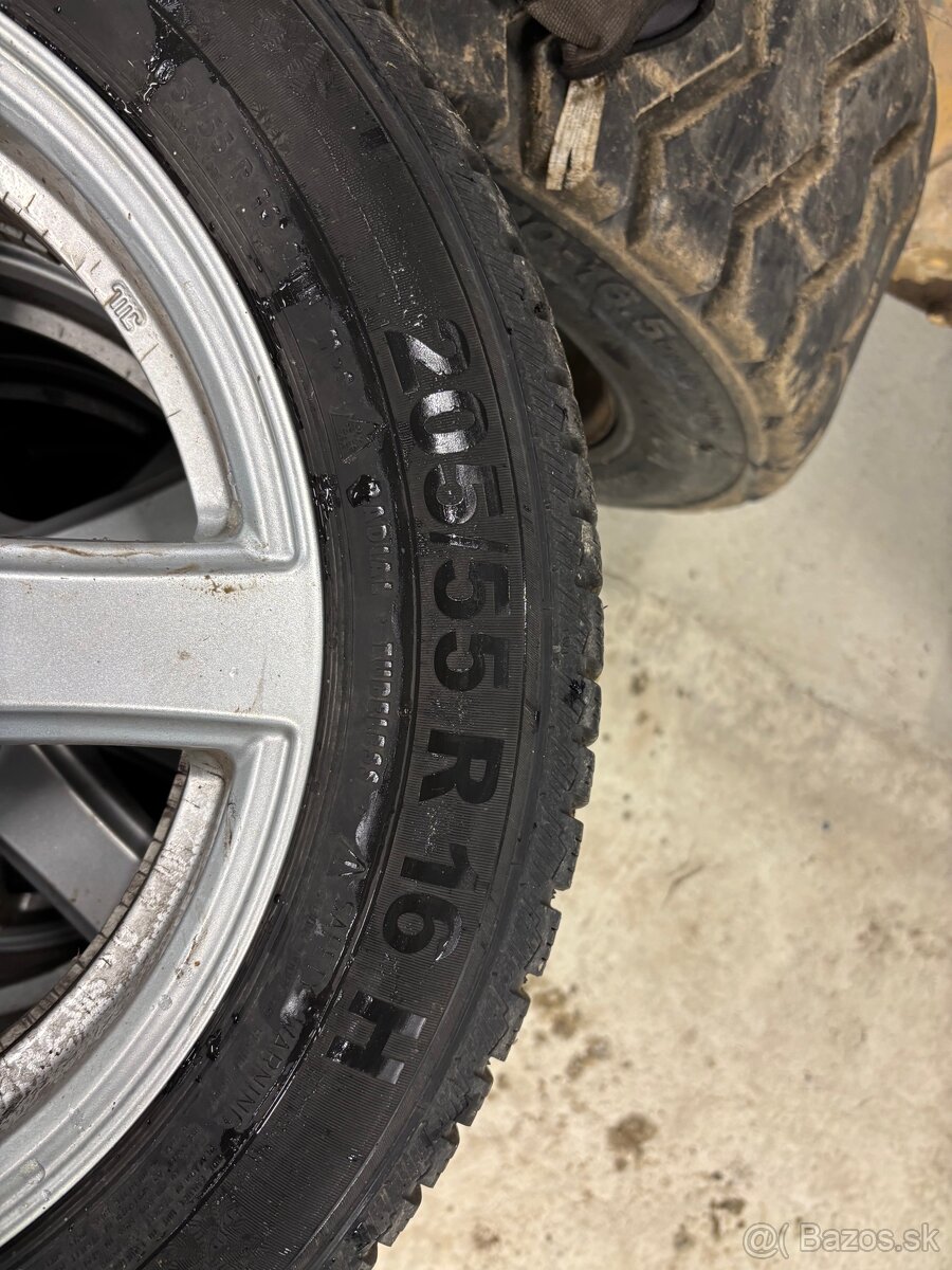 205/55 R16 zimné 5x112 - 3