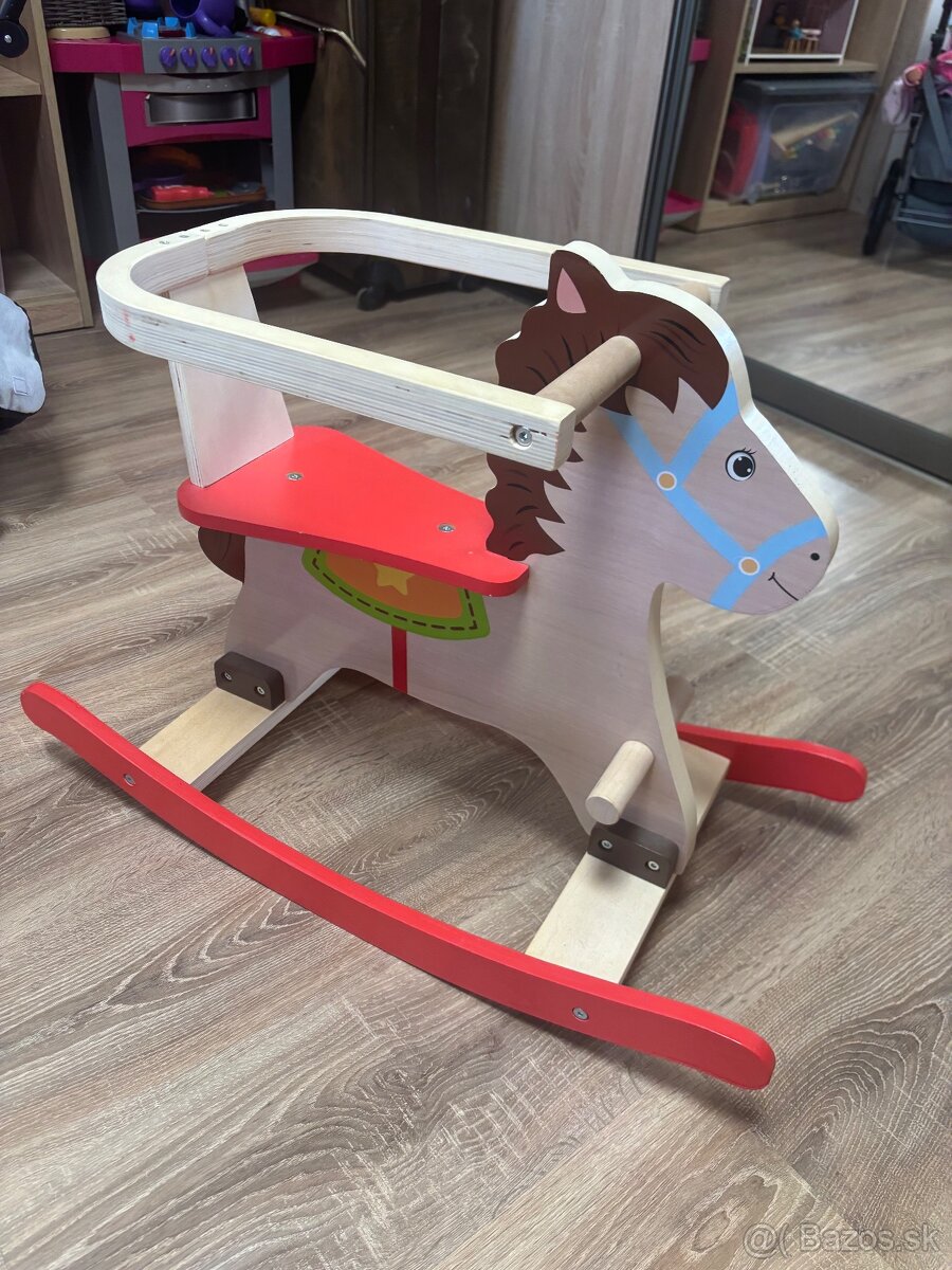 Drevený hojdací koník - 3