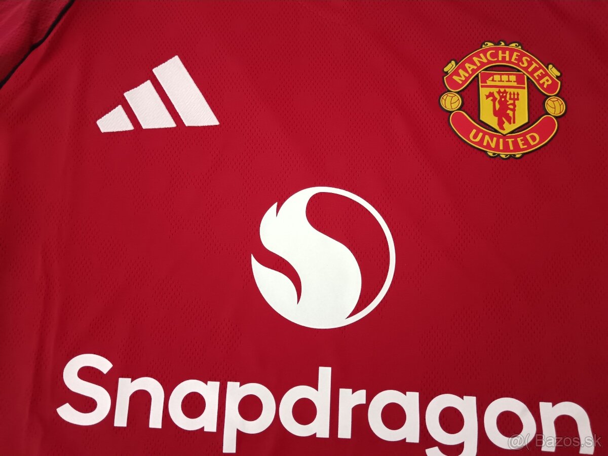 dres Manchester United FC 25/26 red Authentic slimfit - 3