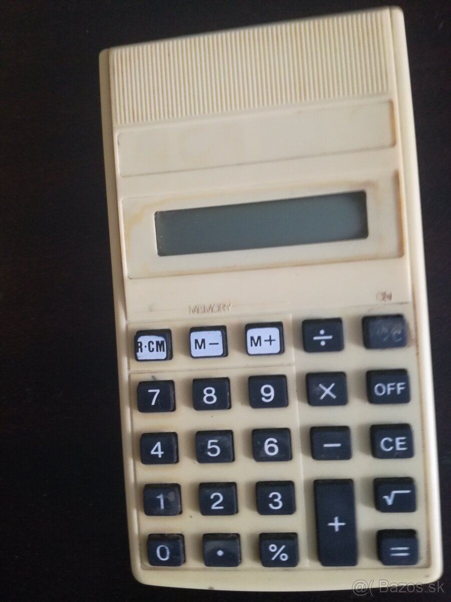 Retro násobilka,retro kalkulačky - 3