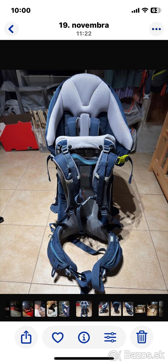 Detský turistický nosič - 3