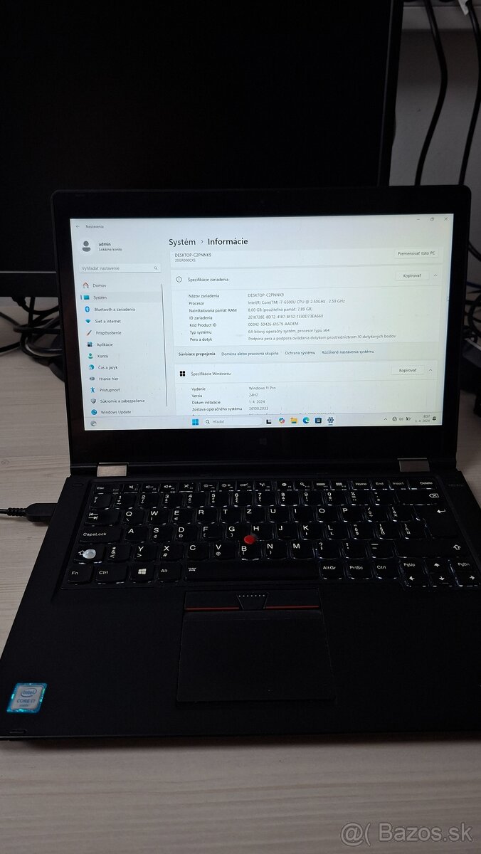 Predam notebook Lenovo ThinkPad P40 Yoga - 3