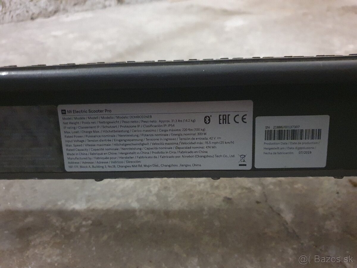 Xiaomi Mi Scooter Pro BLK - 3