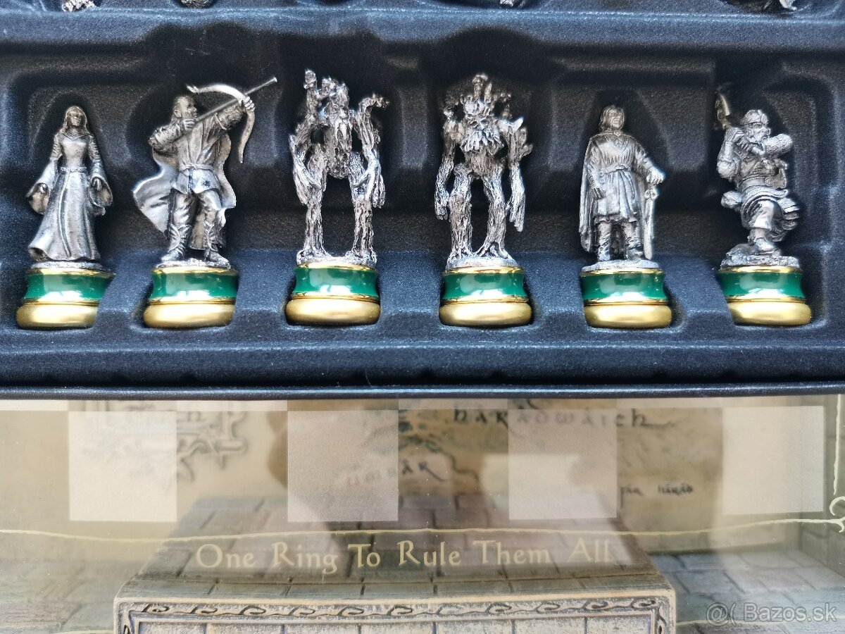 Pán prsteňov - exkluzívne cínové šachové figúrky DELUXE - 3