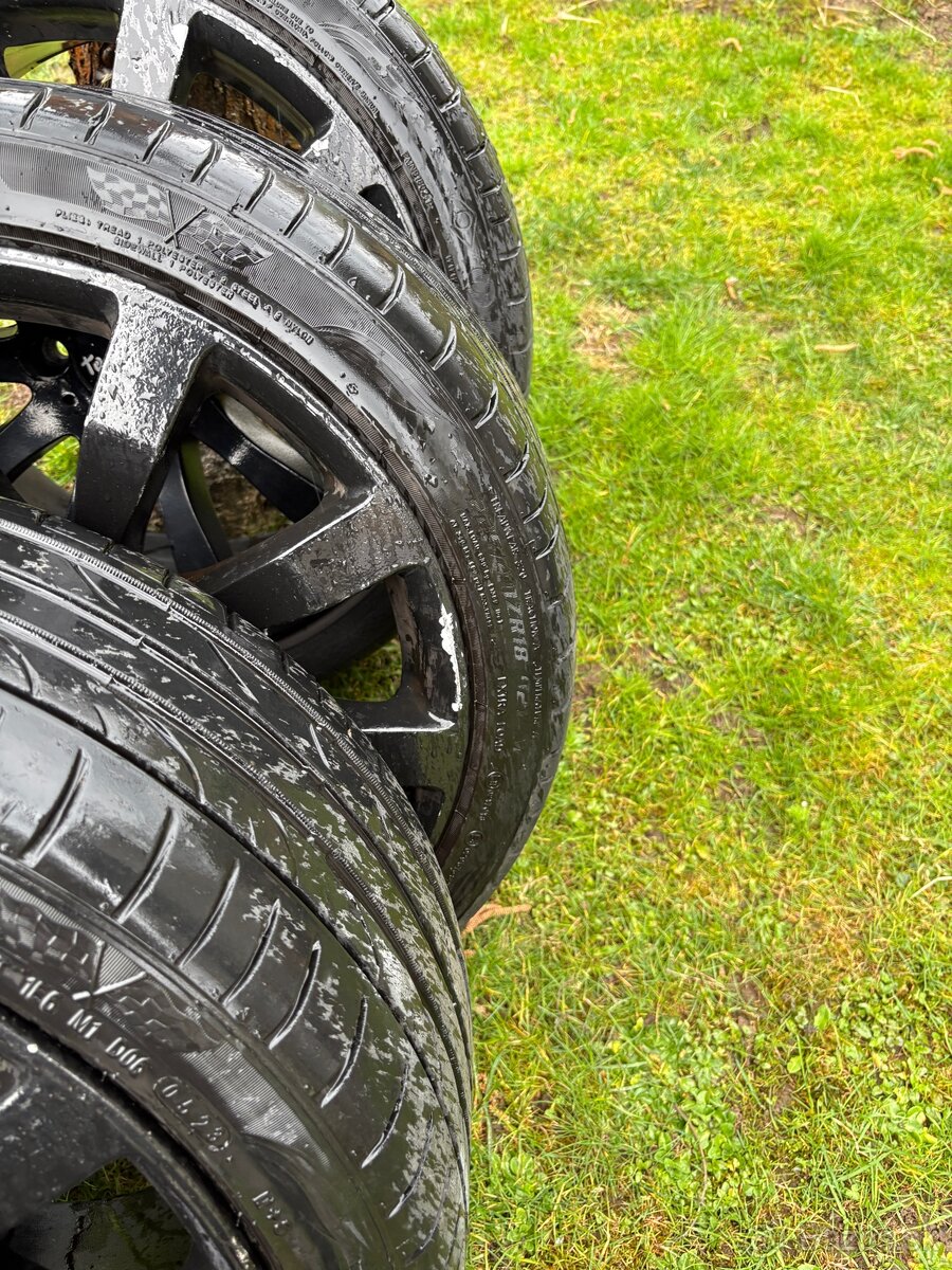 Disky R18 5x112 s letnými pneumatikami - 3