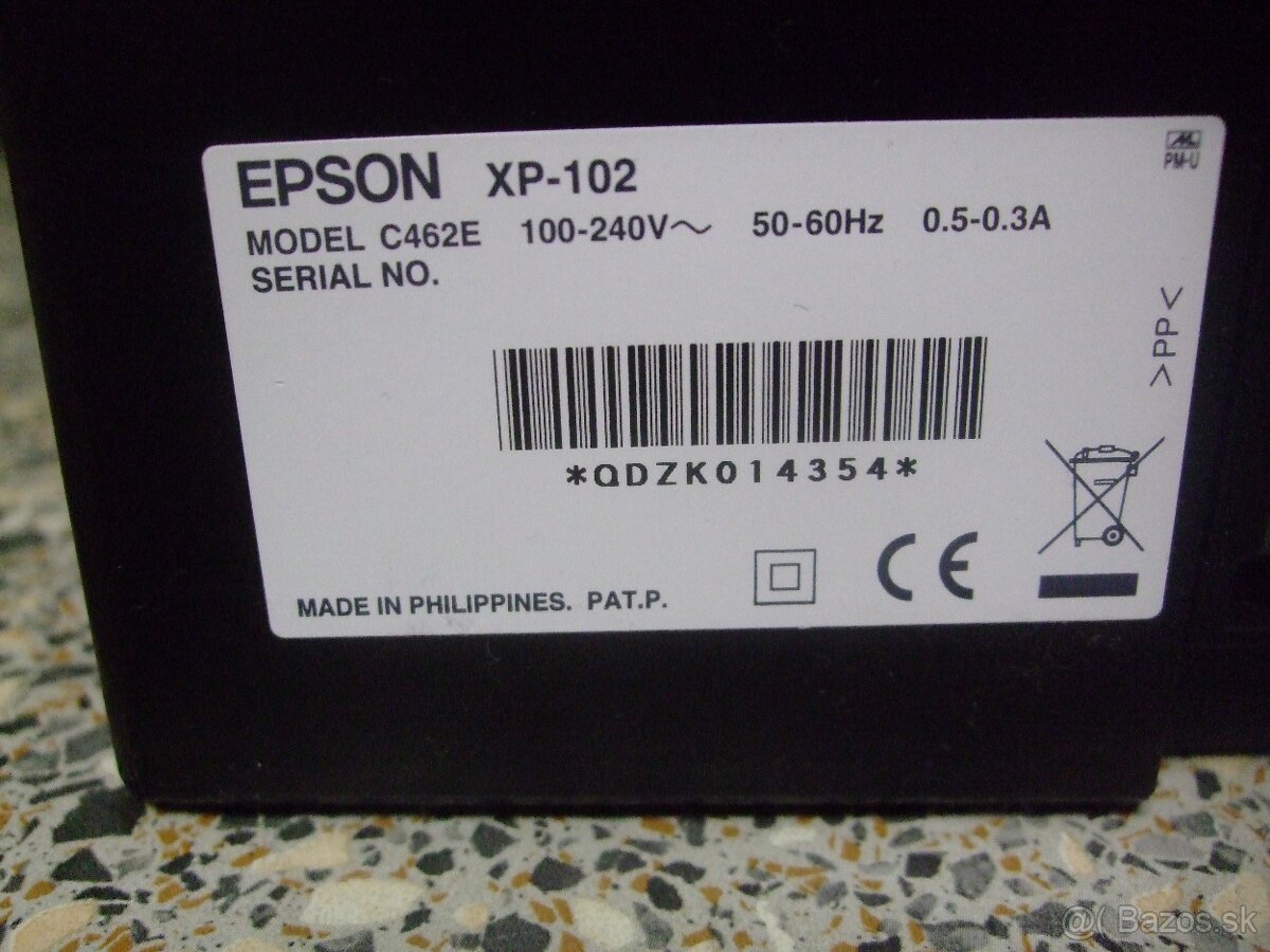 Tlačiareň Epson XP 102 - 3