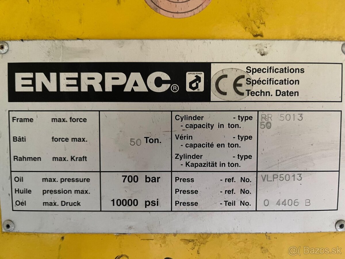 Hydraulicky lis 50T - 3