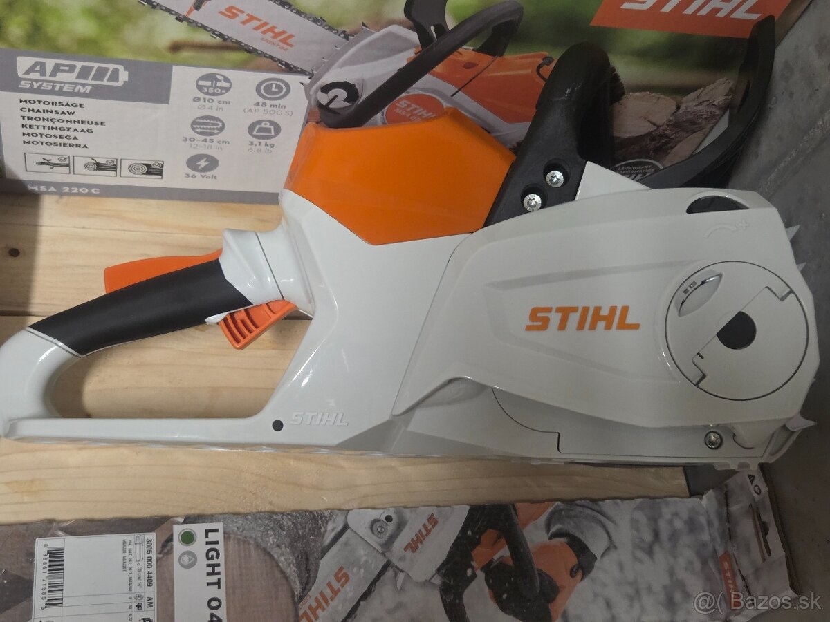 Stihl msa 220c-bq aku pila set zaruka dva roky - 3