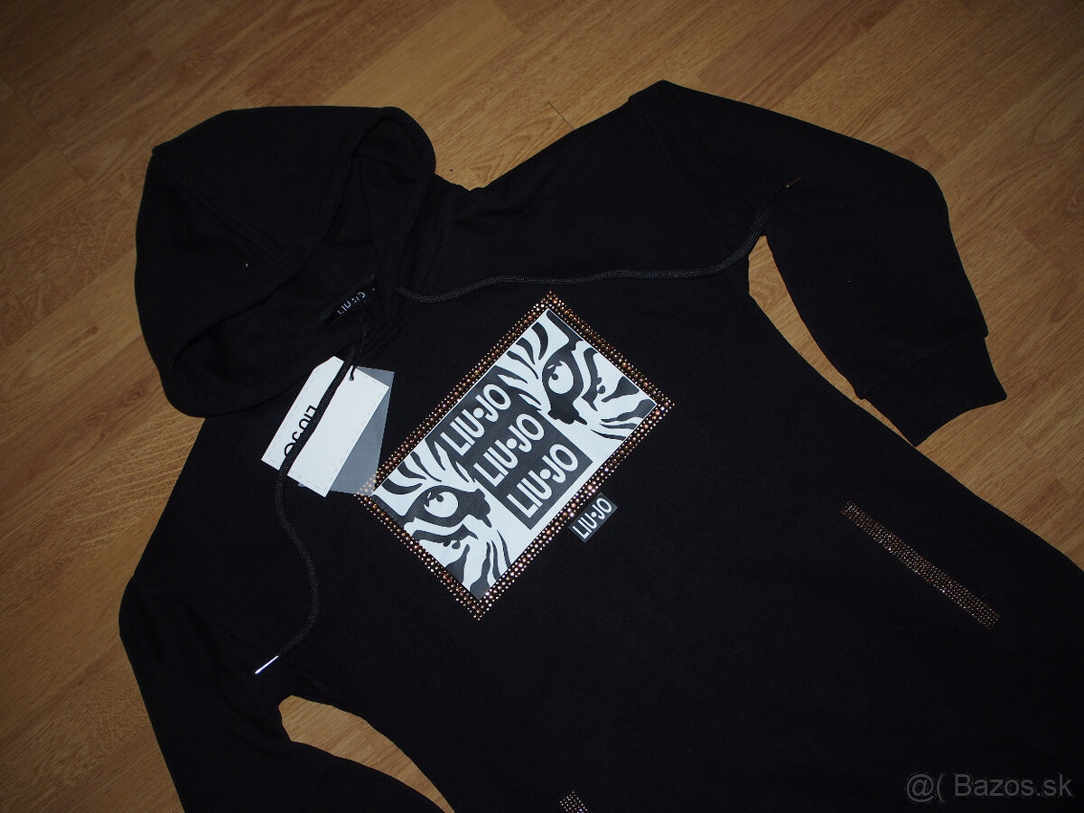 Liu jo dámske čierne šaty - 3