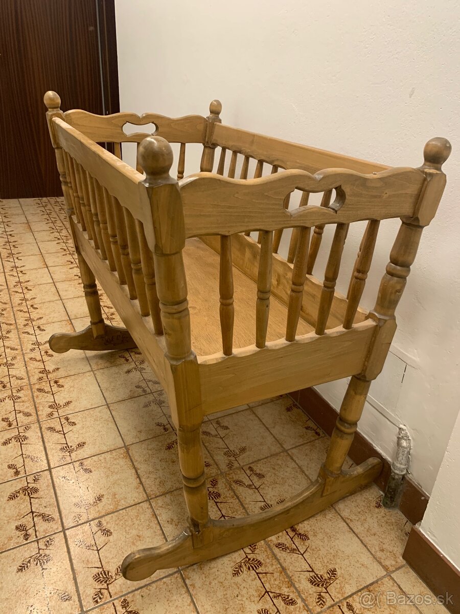 Detska koliska / postielka s baldachynom - 3