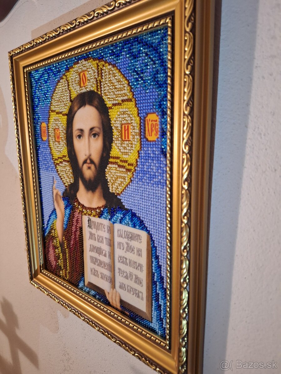 Ikony vyšívané korálkami - 3