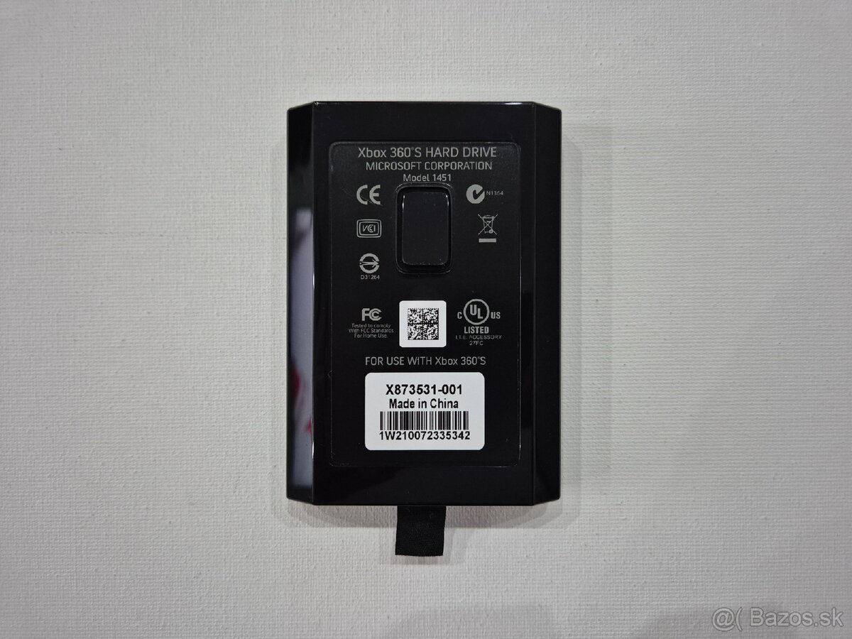 Originál HDD s kapacitou 250GB pre XBOX 360 - 3