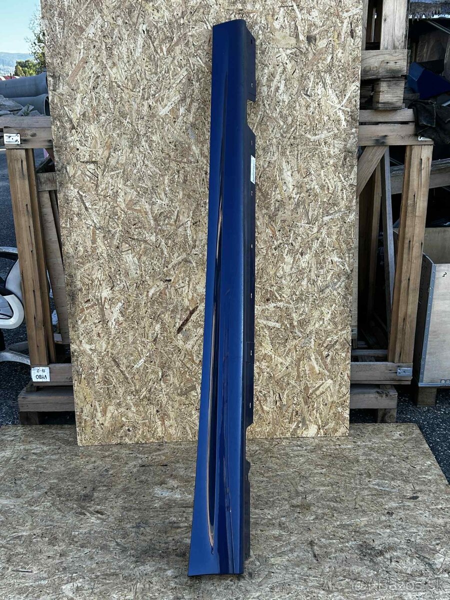 Spodné prahy M-packet – BMW 3 E90 predfacelift – Le Mans Bla - 3