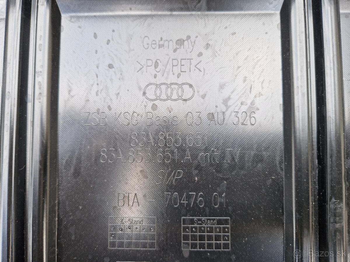 Predná maska Audi Q3 83A853651A - 3