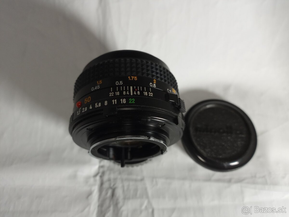 Minolta MD 50mm 1:1.7 - 3