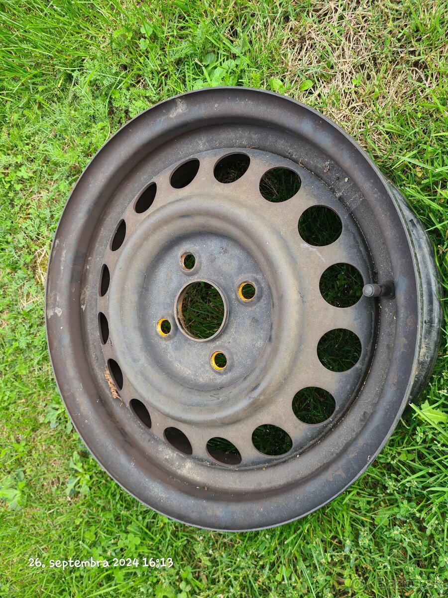 ocelové disky 14'' 4x100 5Jx14CH ET45 - 3