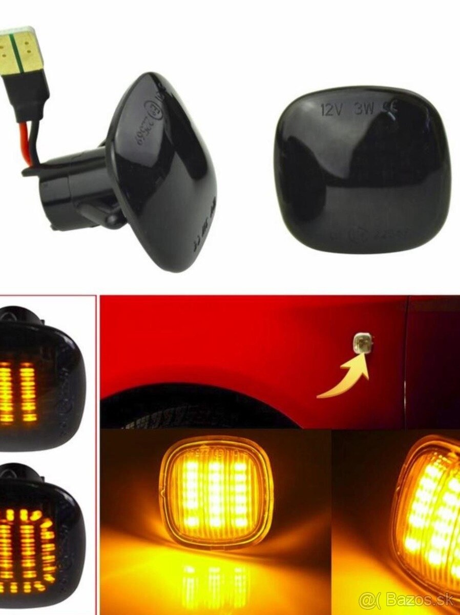 Dynamicke LED smerovky na blatník - CANBUS - 3
