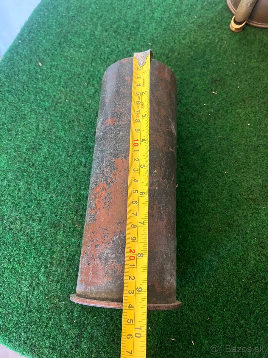 Starožitná mosadzná nabojnica - 3