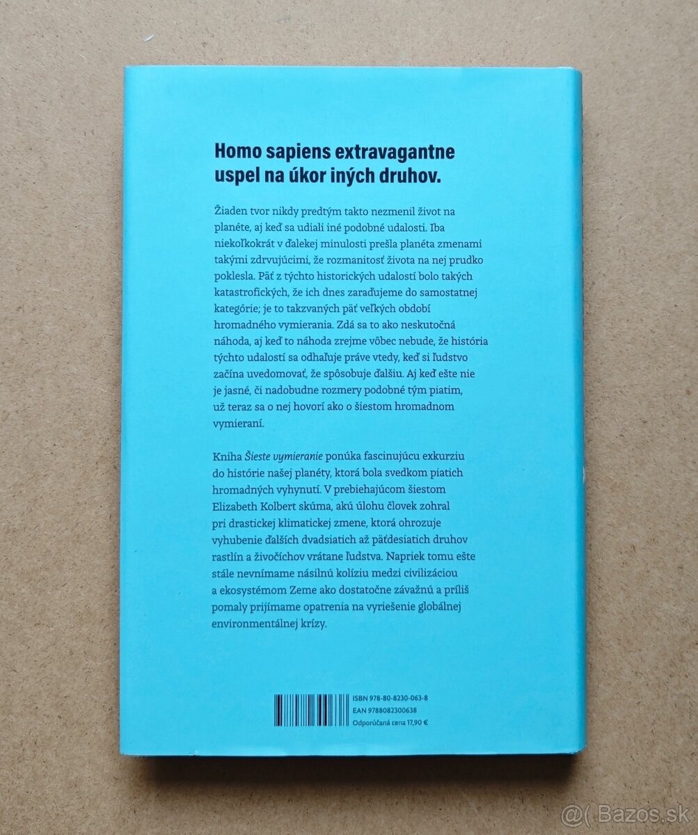 Elizabeth Kolbert: ŠIESTE VYMIERANIE - 3