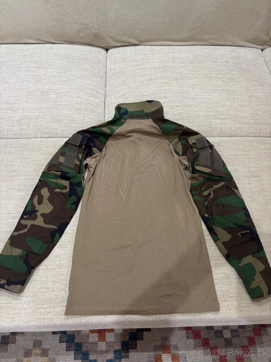 Taktické tričko a nohavice woodland veľkosť S - 3