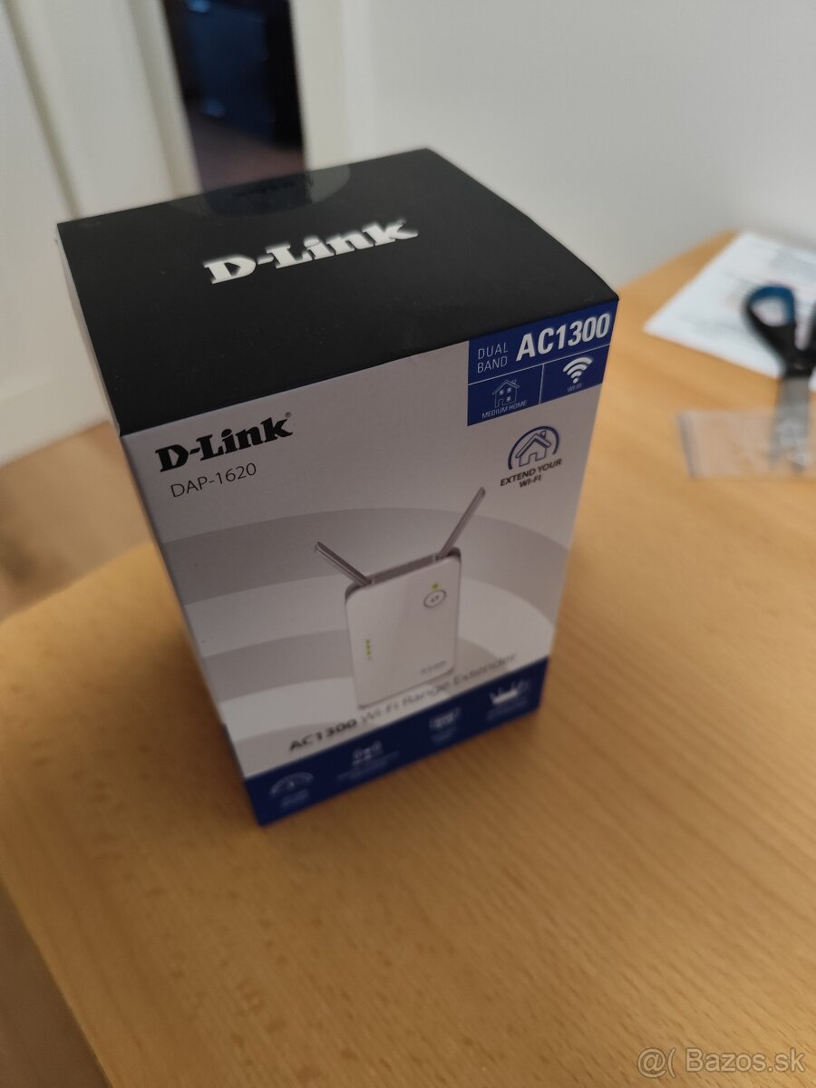 Predám extender - D-Link - DAP 1620 - AC Wi-Fi Range Exte. - 3